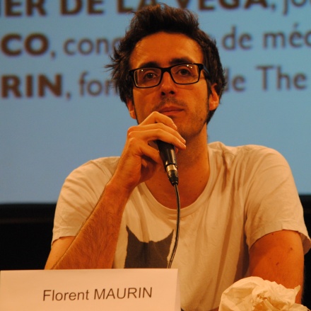 Florent Maurin est un des précuseurs du newsgame en France. Pour lui, il constitue un média à part entière. (Photo Nathan Gourdol)